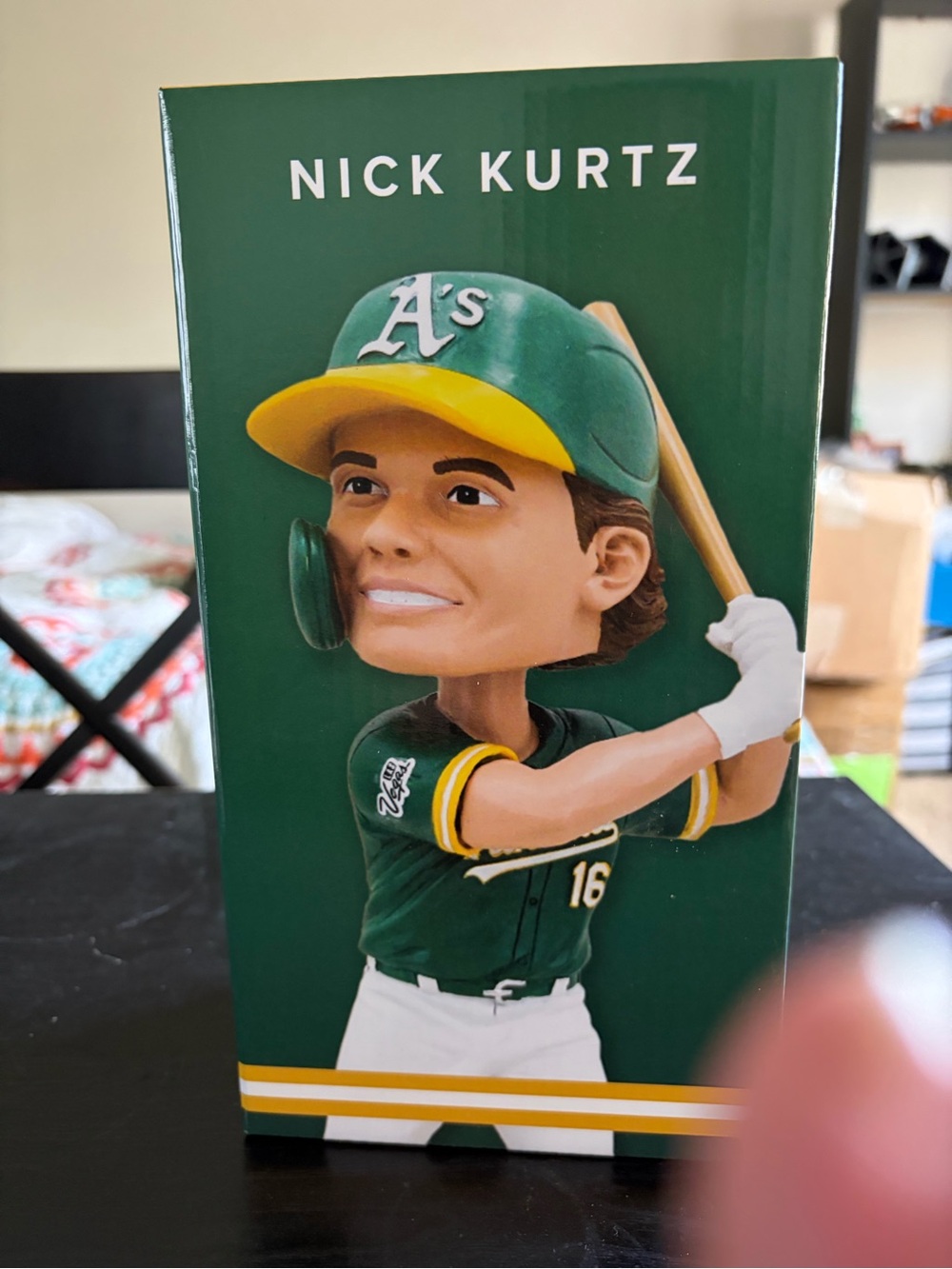 Nick Kurtz Bobblehead SGA Las Vegas Ballpark 6/14/26 Oakland Athletics NIB